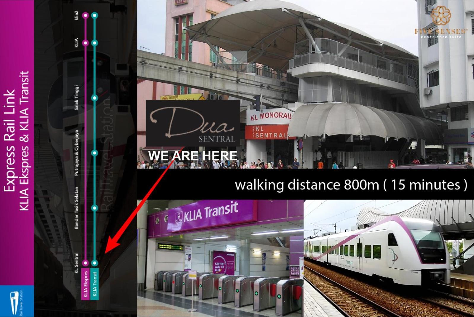Apartamento Dua Sentral Kuala Lumpur, Roam Exterior foto